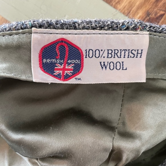 British Wool Flat Cap Hat - Picture 6 of 6